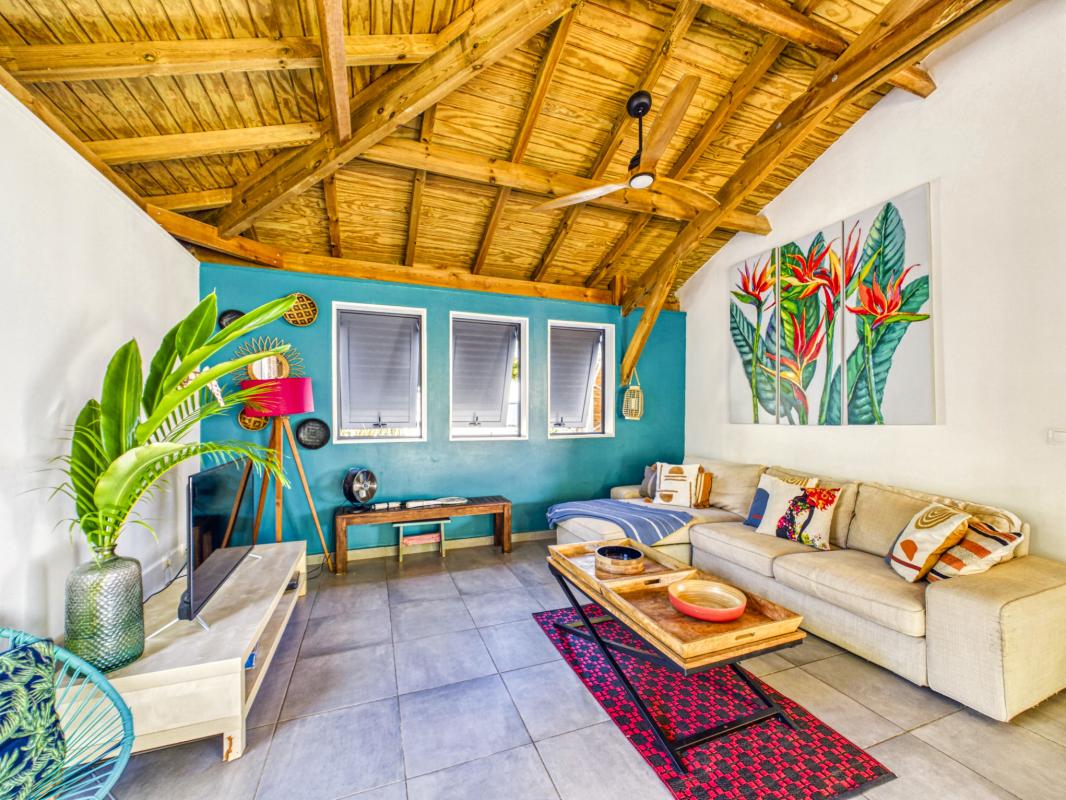 18.Location villa piscine vue mer 3 chambres Deshaies Guadeloupe